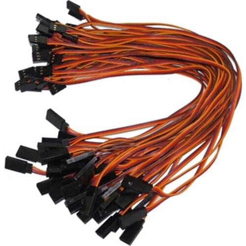 Free shipping 300mm 30cm 26awg 1000pcs/lot RC servos extension Lead wire cable for Futaba JR male and female plug cables wiring