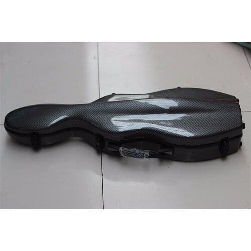 Black viola case 14 15 15.5 16 inch Fiber Glass Strong Light Inside is Soft velvet material ican make any color