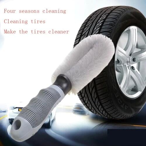 Car detail brush cleaning brush car detail tool product 1Pc wheel car styling accessories for BMW X-series 3-series 5-series 7-s