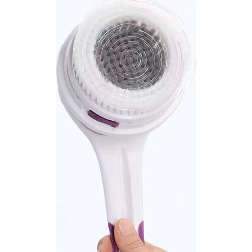 Zq Electric Massage Bath Full-Automatic Long Handle Dusting Rubbing Mud and Back Bath Brush