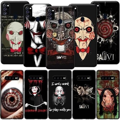 GX212 Saw Horrible Silicone Soft Case for Samsung S6 S7 Edge S8 S9 S10 S10E S20 Fe S21 S21s S30 Ultra Plus Lite