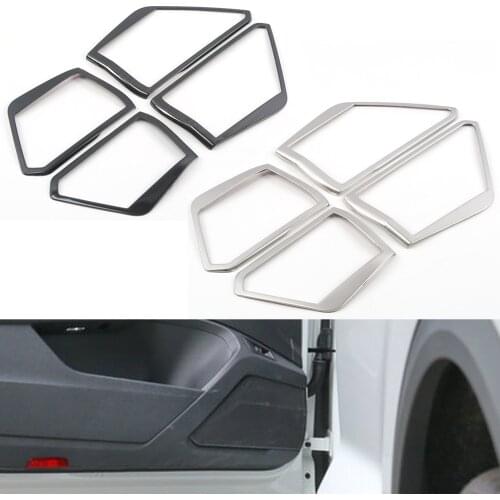 Chrome Door Stereo Speaker Audio Frame Cover For Volkswagen T-Roc T Roc 2018 - 2020 Sticker Frame Accessories