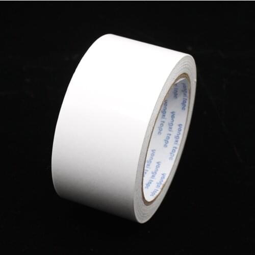 KLJUYP 2 Inch by 66 Feet Clear Double Sided Adhesive Roll for DIY Scrapbooking Card Making Papercrafting