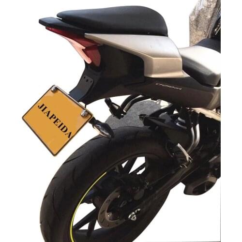 Modified motorcycle CNC aluminium accessories CF moto 250SR rear license licence plate Mount Holder for CT moto 250SR 250 SR