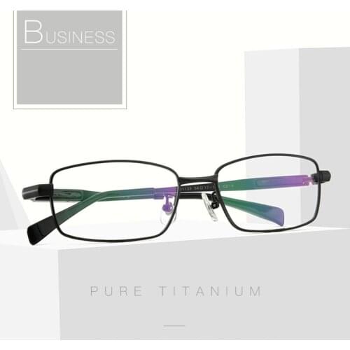 Man Business Affairs Titanium Reading Complete Glasses Half Frame Intelligence Presbyopic Glasses Male Eyeglasses Spectacles