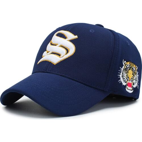2020 New Tiger Letter Embroidery Baseball Cap Unisex Cotton Caps Outdoor Curved Brim Leisure hat Adjustable Summer Sun Hats