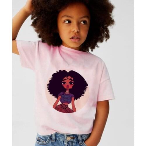 2020 New Summer Baby Boy T Shirt Black Girl Come On Casual Printing Little Girls Clothing Harajuku Cute Tops Fashion Girl Shirt