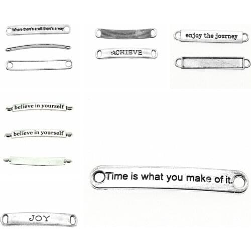 Wecharms bulk charms for jewelry making kit pendant diy jewelry accessories Peace Connector Charms