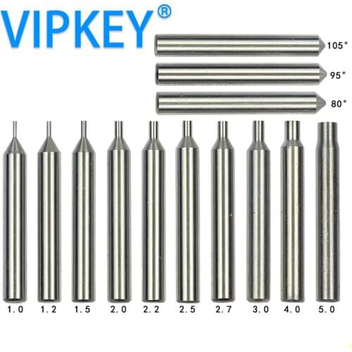 HSS key cutter 6D*45L Key Cutting Machine Angle Tracer Point guide pins locksmith supplies