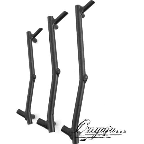 Modern American country pastoral closet doorknob door handle simple dendritic solid(C.C.:192mm,Length:222mm)