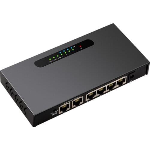 4+2 Port POE switch 10/100Mbps Full/Half Duplex VLAN Network Ethernet Switch af/at for IP POE CCTV Camera