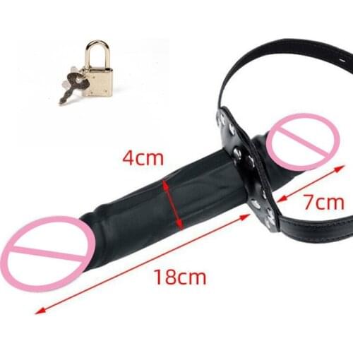 Silicone Anal dildo Penis Gag Bdsm Gag Mouth plug Bondage Dildo Plug Oral Gag Erotic Toys Sex toys For Women Couples Adult Game