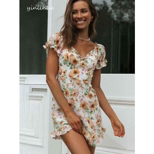 Yinlinhe Summer Cotton Dresses