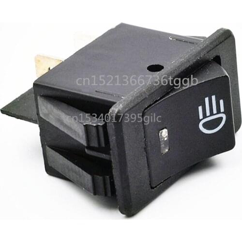 Car truck modified fog light switch with light rocker switch daytime running light switch 24V12V light with wire rocker switch