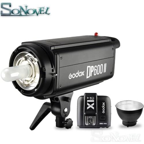 Free DHL Godox DP600II 600Ws 2.4G Wireless X System Studio Strobe Flash Light 600W GN80 Pro Photography Lighting Flashlight
