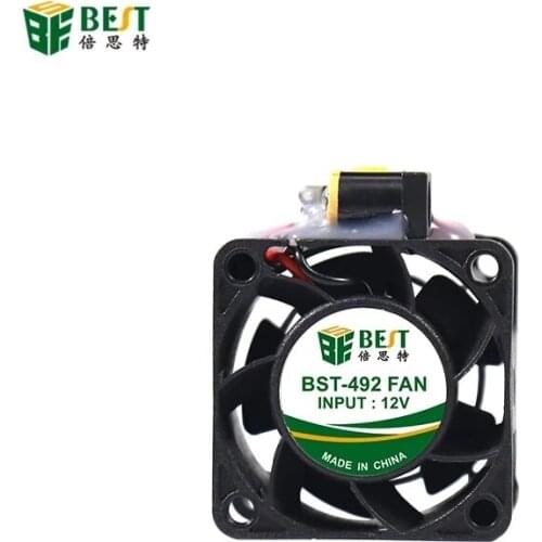 BST-492 Mini Double Bearing Cooling Fan 8-10 Seconds Cool Down Quickly 1-Click Startup And Shutdown Phone Repair Cooling Tool