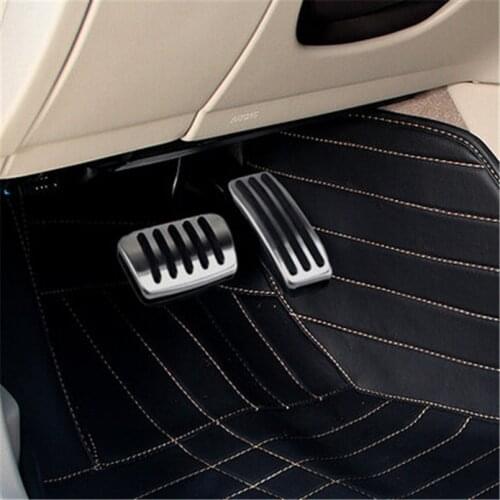 Cotochsun Car styling stainless steel Accelerator Gas Brake pedal auto accessories case for Cadillac SRX XTS