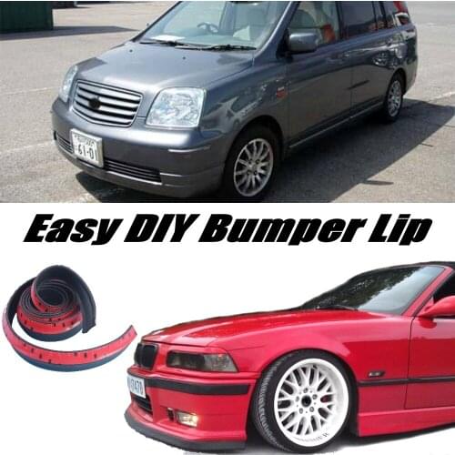 NOVOVISU Bumper Lip Deflector Lips For Mitsubishi Dion Front Spoiler Skirt For Car Tuning / Body Kit Wing / Strip