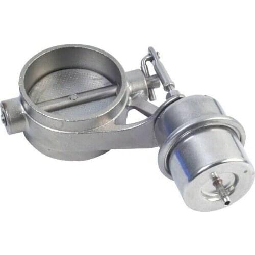 2.5 Inch Variable Exhaust Control Valve Set Vacuum Actuator Sonic Vacuum Tail Throat Valve Body