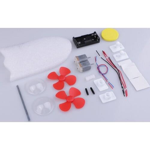 Science Technology DIY RC Radio Control Boat Model Building Children Toys