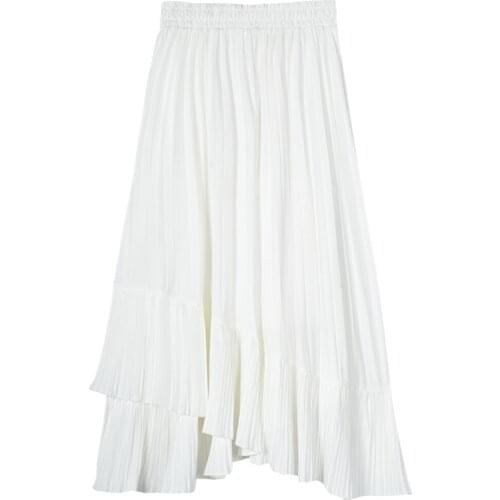 2021 spring summer autumn new women fashion casual sexy goth skirts womens female OL Irregular skirt BA107