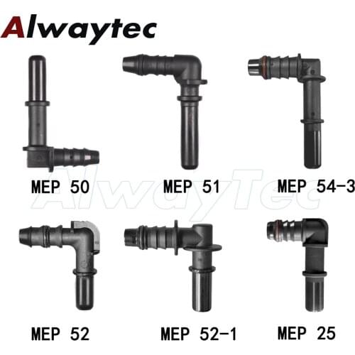 Plastic Auto Parts Fuel delivery system 7.89mm Male Hose Connector 5/16"Plastic Fuel Pipe Adapter