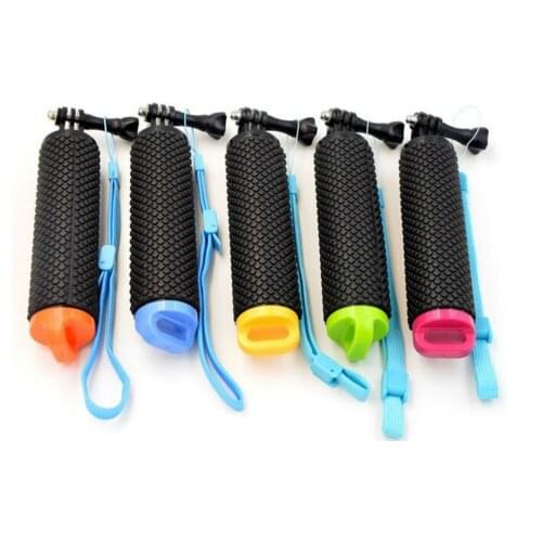 Float Hand Grip Monopod Tripod for Gopro Buoyancy Rod Pole Stick for Go Pro Hero 5 4 3 Xiaomi Xiomi Yi 2 4K 4 K Action Camera
