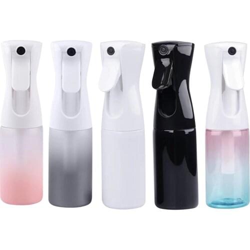 160ML Hairdressing Spray Matte Gradient Bottle Empty Refillable Mist Bottle Hair Tools Brand Hairdressing Spray Bottle