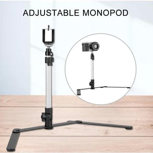 Adjustable Monopod Portable Camcorder Camera Holder Desktop Camera Stand Mobile Phone Holder For Camcorder