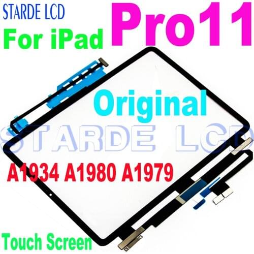 Original 100% Tested For iPad Pro 11 A1934 A1980 A1979 Touch Screen Glass Digitizer Panel For iPad Pro 11 TouchScreen