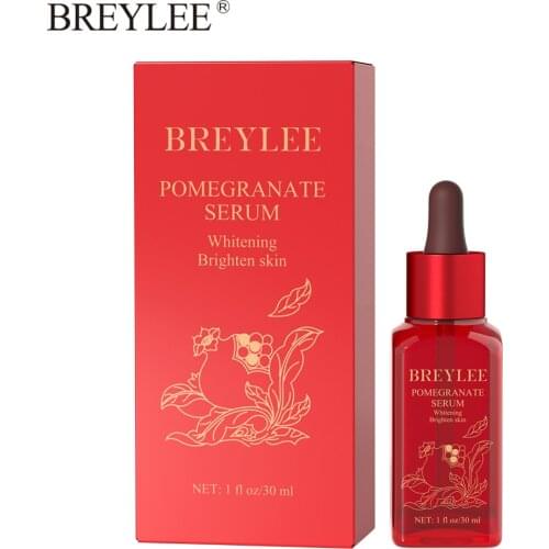 BREYLEE Face Care Serum Red Pomegranate Face Anti-Aging Whitening Moisturizing Oil Control Facial Shrink Pores Skin Care Essence
