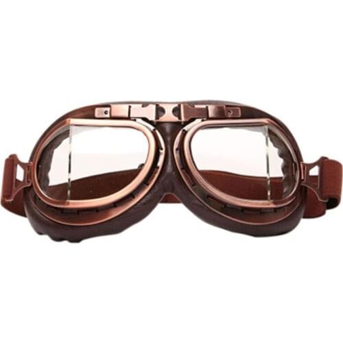 Wind Proof Night Vision ABS Foldable Riding Goggle Mask Motorcycle Motorbike Goggles