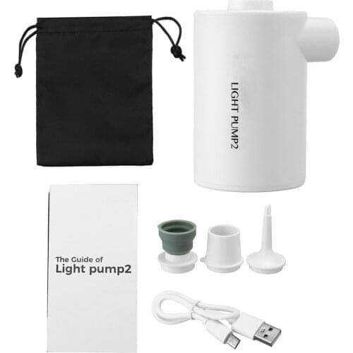 Waterproof Air Pump USB Electric Inflator for Outdoor Camping Air bed mattress Boat Inflator Defator inflatable pump