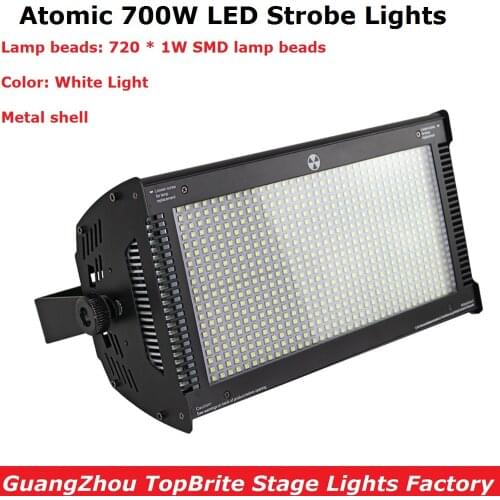 2018 Hot Sales 110-220V Atomic 700W LED Strobe Lights 700W White Color Strobe Lights For Party Wedding XMAS Decoration