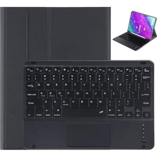 Touch Keyboard Cover for iPad 7 10.2/Air 3 10.5/Pro 10.5 TPU Leather Smart Case for iPad 9.7 2018/Air/Air 2/Pro 9.7+Stylus