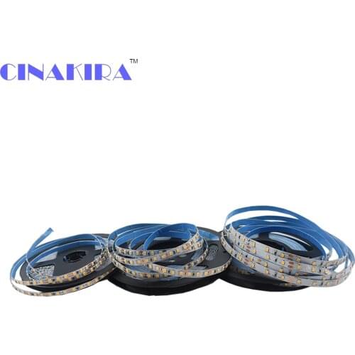 10M a Roll Length Customized Cabinet Led Strip 120leds/m 60leds/m High Brightness Smd2835 Dc12v 8mm 5mm Width Soft Led Strip