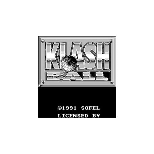 Klash Ball Region Free 60 Pin 8Bit Game Card For Subor Game Players