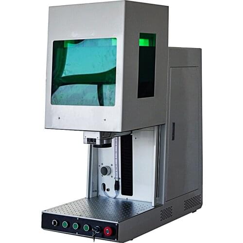 Rayfine fiber metal laser marking machine with 30W raycus QB model laser source