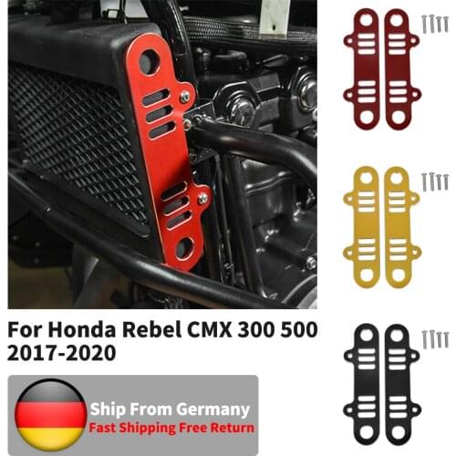 Left & Right Radiator Side Protector Guard Cover For Honda Rebel CMX300 CMX500 2017 2018 2019 2020 CMX 300 500 Accessories Moto