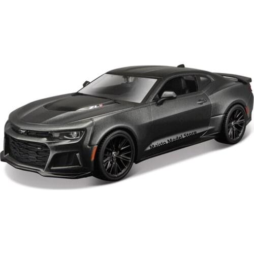 Maisto 1:24 2017 Camaro ZL1 Assemble Model kits Assembly line die-cast precision model car Model collection gift