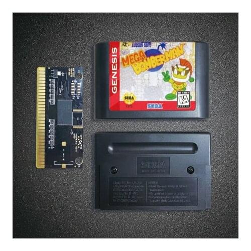 Mega Bomberman - 16 Bit MD Game Card for Sega Megadrive Genesis Video Game Console Cartridge