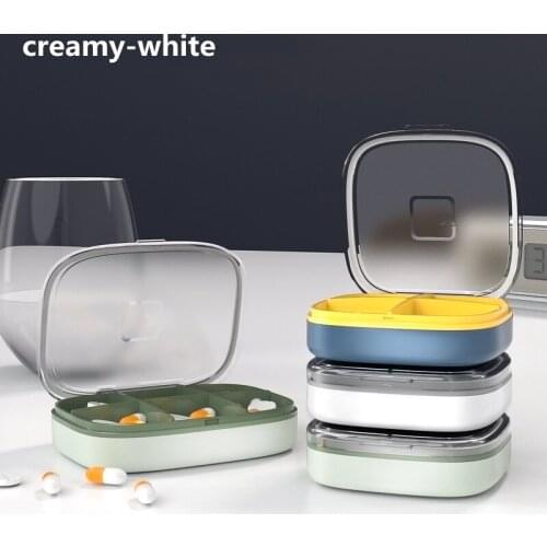Upgraded Small Pill Box, Convenient Medicine Storage Box, Office Carry One Day Pill Box, Multi-compartment Waterproof Pill Box