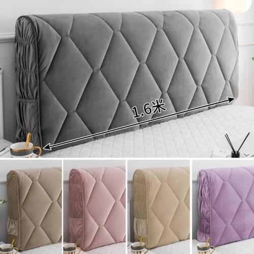All-inclusive fabric headboard cover soft package headboard cover simple modern European dust cover crash head protection cover