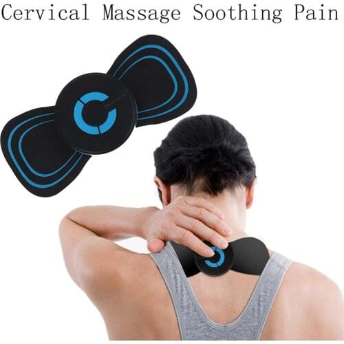 Portable Mini Back And Shoulder Neck Body Massager Multifunctional Massage Mat Cervical Spine Mini Electric Massager