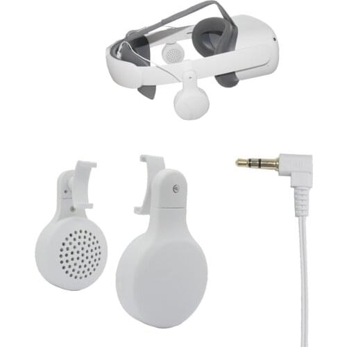 Practical VR Glass Headset Adjustable Noise Isolating Headphones for Oculus Quest 2 VR Glass VR Headset Accessories