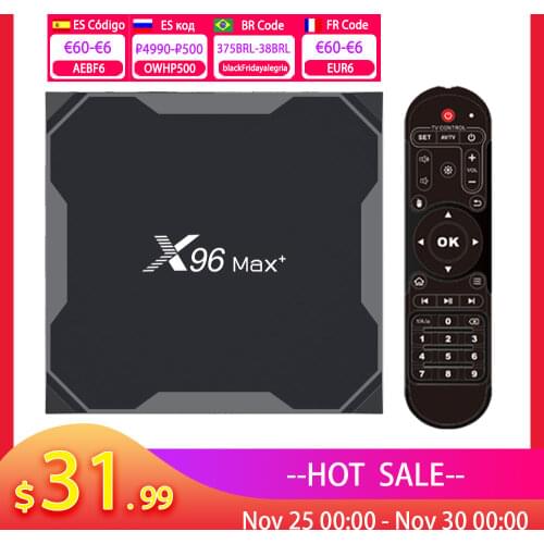 X96 Max Plus Android 9.0 Smart TV Box Amlogic S905X3 4GB 32GB 64GB 8K 1080P HD Good Set Top Box 2GB 16GB VS Q PLUS BOX