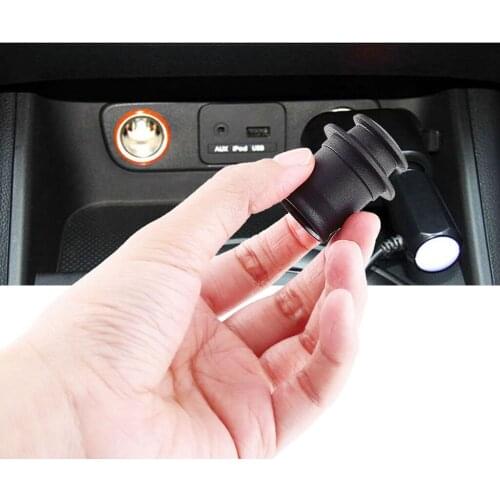 Car Cigarette Lighter Socket Dust Cover Cap for 2.1cm-2.2cm(0.8'') Hole