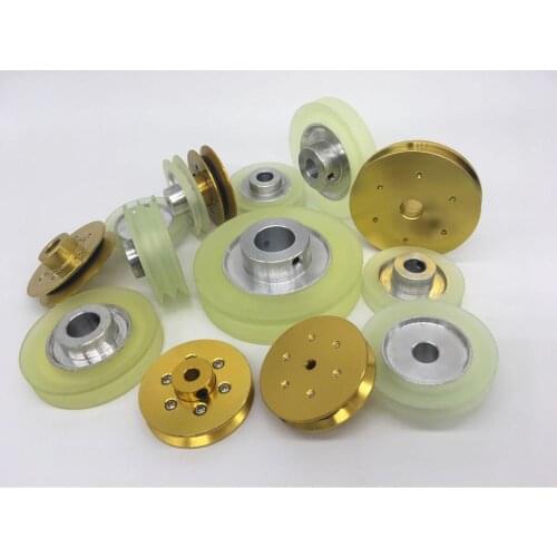 Winding machine rubber wheel tension wheel magnetic damper rubber wheel aluminum wheel damping wheel