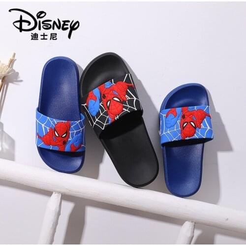 Disney cartoon male baby boys slippers children non-slip indoor home bathroom outdoor beach shoes