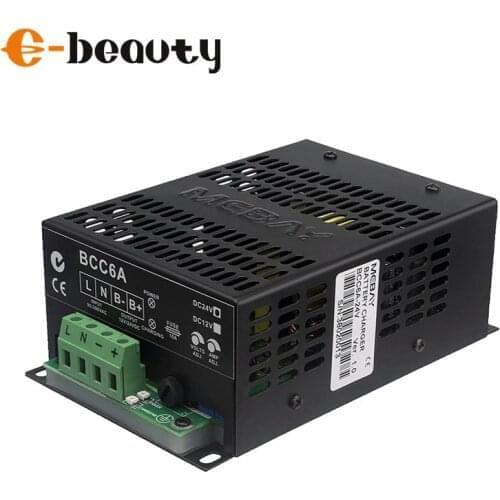 Diesel Generator 12V/24V Battery Charger BCC6A Replace for BAC06A